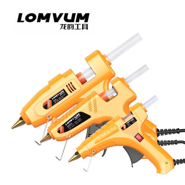

30w 80w 100w 150w diy melt glue gun 7/11mm adhesive stick industrial electric silicone guns thermo gluegun repair heat tools