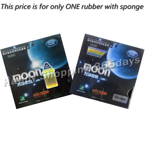 

yinhe milky way galaxy moon max tense factory tuned pips-in table tennis rubber with sponge