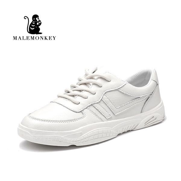 

2019 new fashion women casual shoes breathable beige white silver lace-up genuine leather comfortable soft flats shoes female, Black