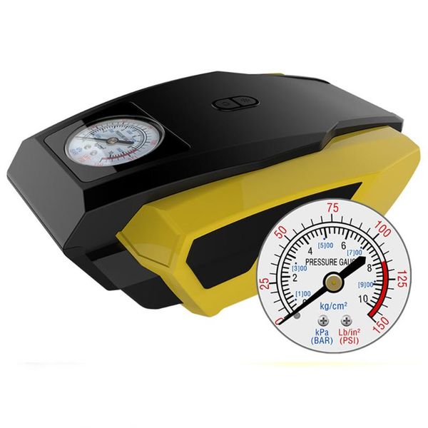 

автомобиль воздушного насоса двойного назначение главной 12v электрический насос портативных аварийные шины автомобиль с индикатором