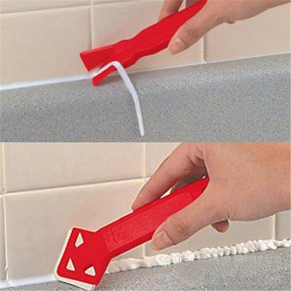 

new squeegee scraps 2pcs / set floor scraper angle cleaner glass tile spatula glue remove shovel scraper floor tool in tools