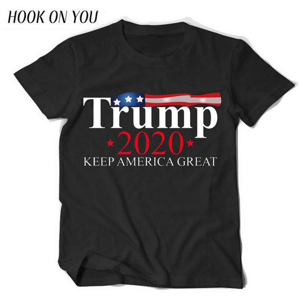 

мужчины женщины футболка donald trump 2020 keep america great letters printed o-образным вырезом с коротким рукавом толстовка сша выборы пов, White