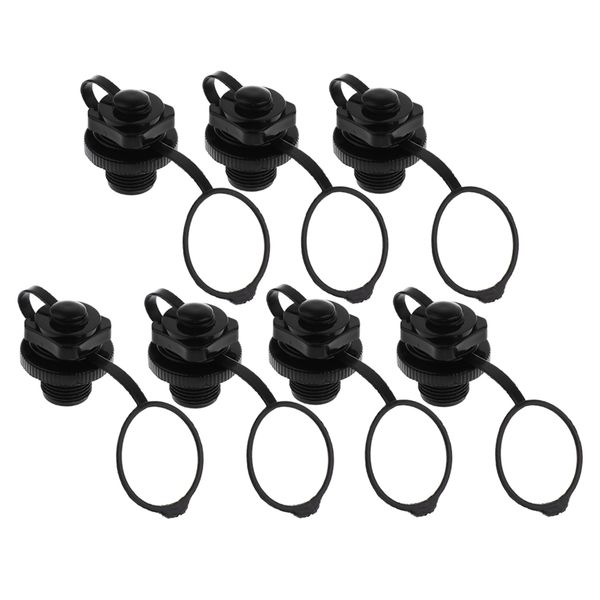 

7x air valve caps screw в рыбацкие лодки air blocker аксессуары 2.2cm