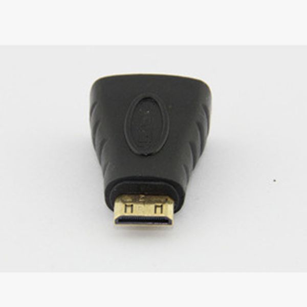 

hdmi type c male to hdmi type a female connector gold plated 1080p adapter connector