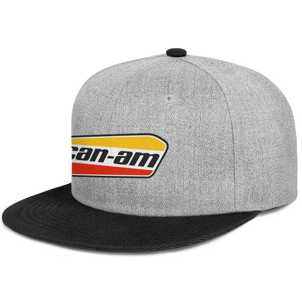 

can-am flat brim baseball cap sports hipster trucker hats team, Blue;gray