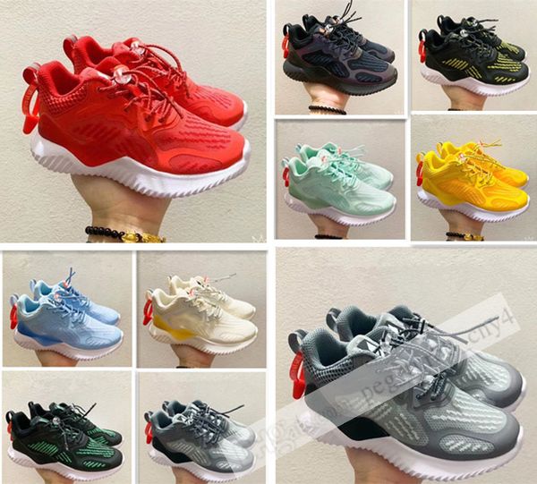 

children alphabounce beyond running shoes boy girl youth breathable alpha khaki bounce kids sports sneakers trainers 26-35