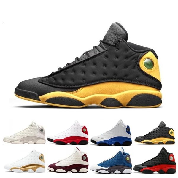 

13 13s mens basketball shoes phantom chicago black cat bred pure money navy wheat hyper dmp he got game sports sneakers