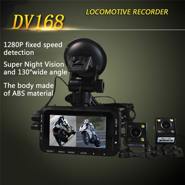 

motorbike dvr dash cam 3.0 inch 1080p dual motorcycle camera recorder camera motorcycle hd g-sensor driving recorder car dvr