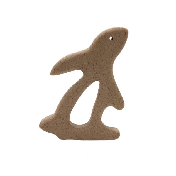 

детские бук деревянный кролик прорезыватель зубов аксессуары дети прорезывания зубов подвеска кормящих держатель младенца детские игрушки пр