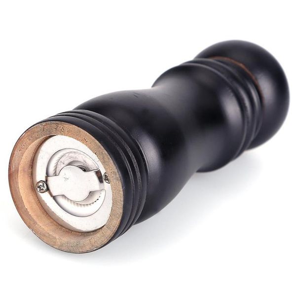 

1шт классический дуб дерево соль перец мельница для специй grinder set handheld приправа миллса керамические grinder кухня барбекю набор инс