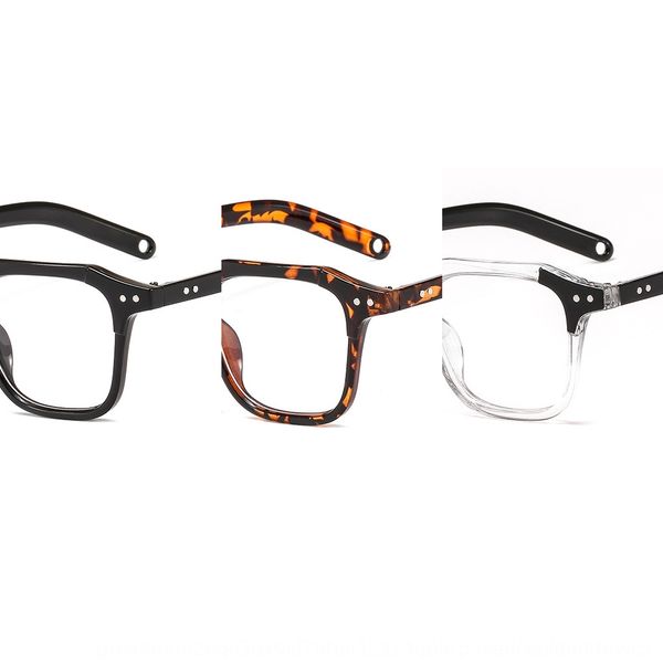 

square m nail frame plain fashion frame personalized all-match glasses glasses, Silver