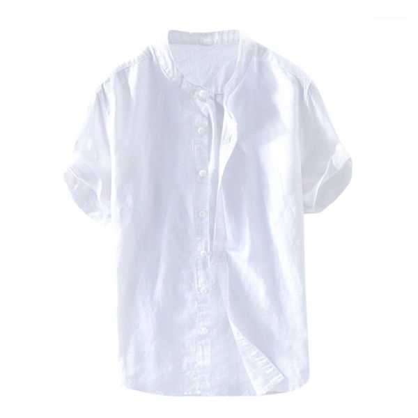 

lightweight breathable comfortable mens designer tees summer washed pure color tshirts lapel neck short sleeve cardigan with button, White;black