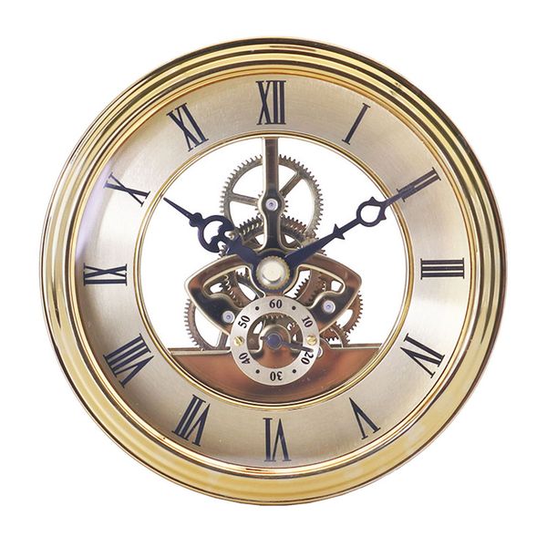 

97mm classical perspective metal wall clock quartz gifts for living room