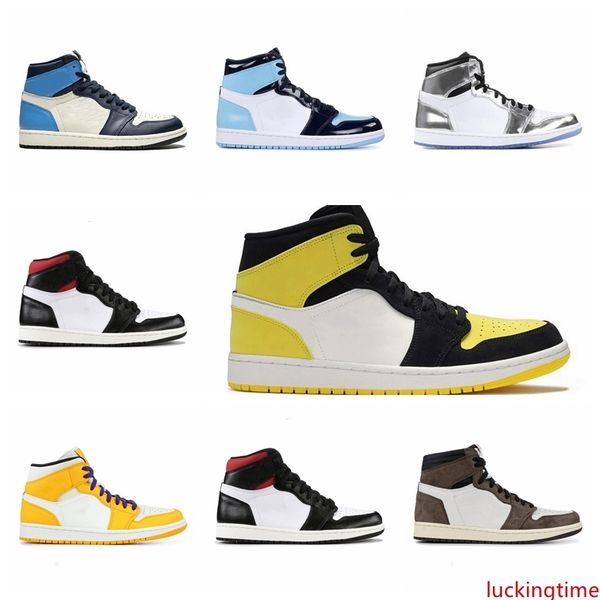 

2020 new 1 high og travis scotts basketball shoes spiderman unc 1s 3 mens homage to home royal blue men sport designer sneakers trainers