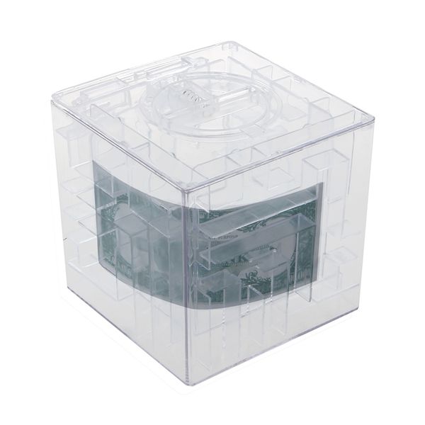 

new money maze coin box puzzle gift prize saving bank other home decor