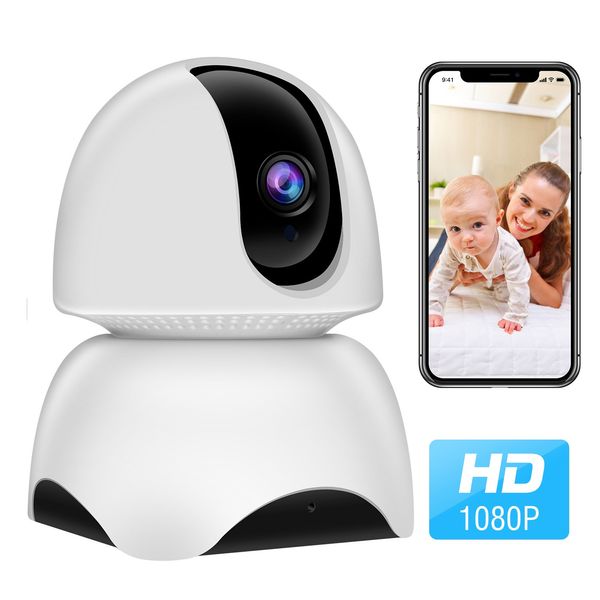 1080P Wireless IP Security Camera PT//Zoom Home Surveillance System Baby Monitor