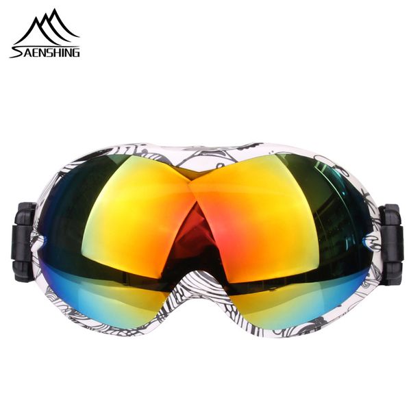 

ski glasses double lens anti-fog large frame ski goggles outdoor snow sports snowboard glasses winter eyewear