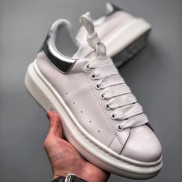 

sole sneaker luxury women designer shoes mens trainers white calf leather platform flat casual party wedding suede sports sneakers, Black
