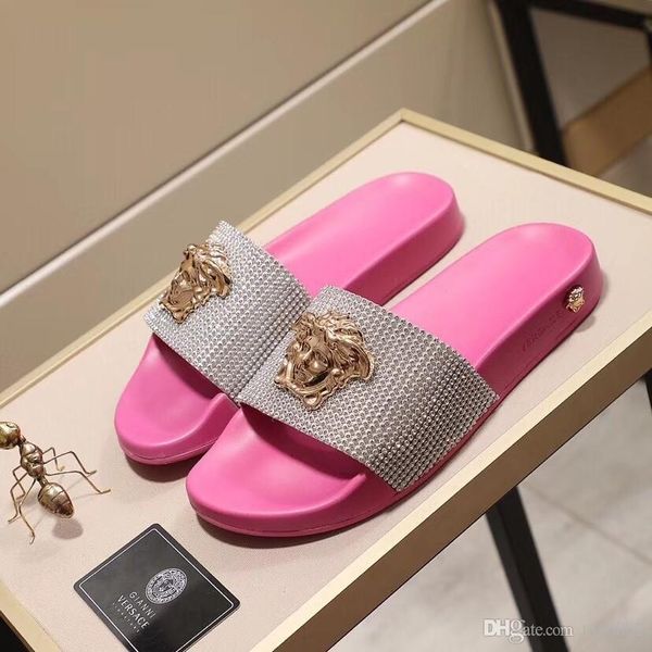 

2020 designer slipper gear bottoms mens slide striped sandals causal non-slip summer slippers flip flops slipper find similar 2019 ne, Black
