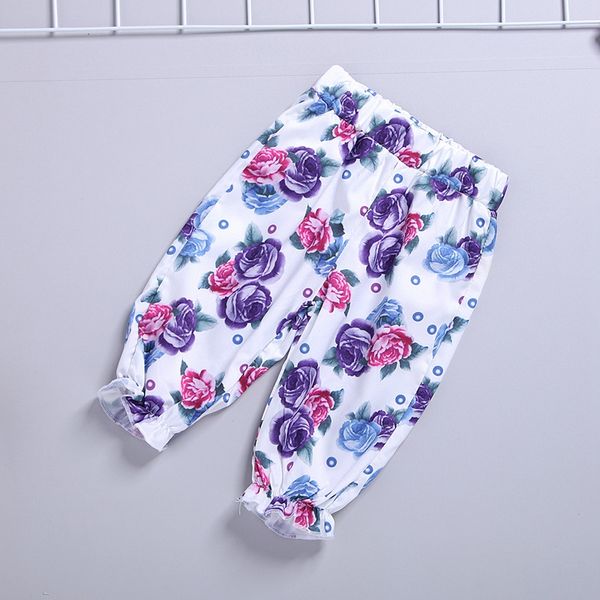 

newborn baby girl clothes long sleeve purple clothes and flower trousers and bow headband three-piece suit, White