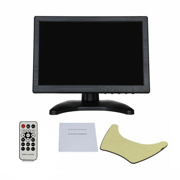 

10.1 inch lcd monitor 1024x800 display hd tft screen av vga bnc hdmi video input car