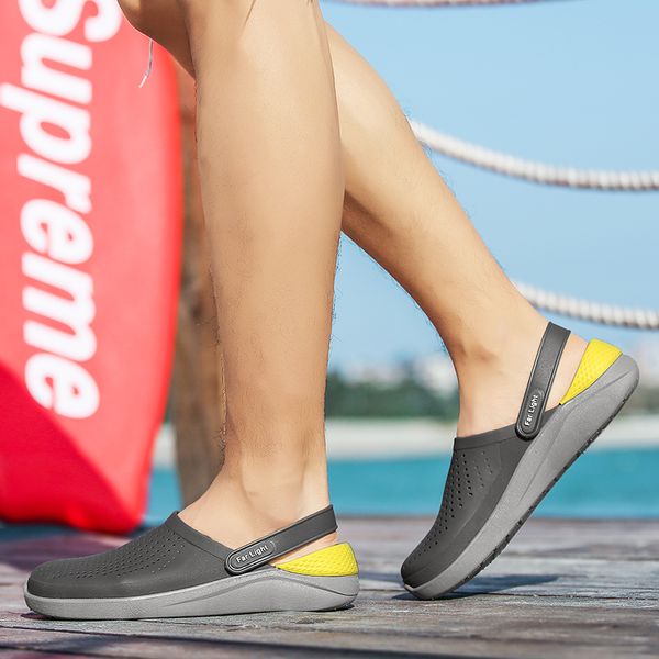 

original classic clogs garden flip flops water shoes men summer beach aqua slipper outdoor swimming surf sandals gardening shoes