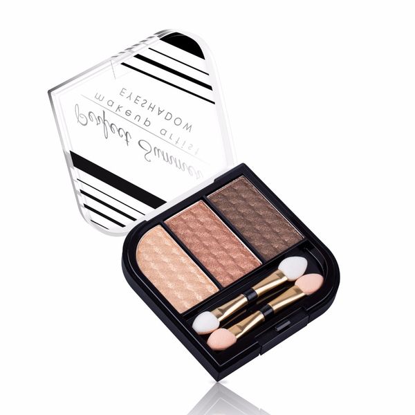 

perfect summer brown color shimmer eye shadow palette makeup eyes cosmetic palette brush kit eye shadow
