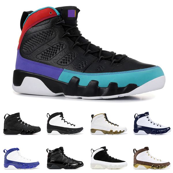 

High Quality 9 Dream It Do It UNC Bred Space Jam fashion Basketball Shoes Men 9s Tour Yellow PE Spirit Anthracite Sneakers