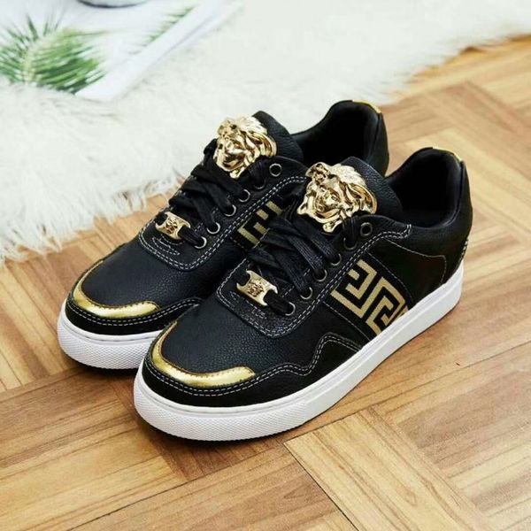 

Chunky neaker luxury new runner hoe ca ual hoe 2019 new ea on neaker runner outdoor hiking hoe with box ale, Black