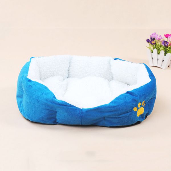 

small pet house plush bed dog mattress puppy kennel cat bed pads deluxe bolster