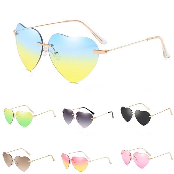 

2020 new vintage steampunk heart-shaped sunglasee round designer steam punk metal oculos de sol women sunglass men retro circle sunglass #21, White;black