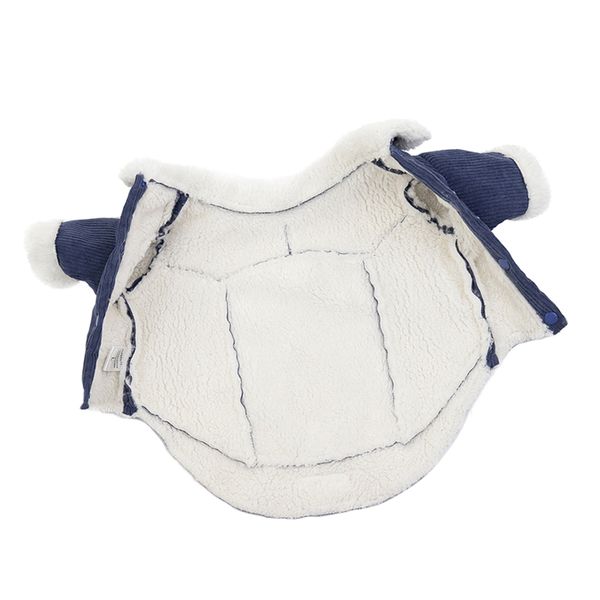 

winter dog pet clothes coat soft apparel costume for small dogs teddy blue