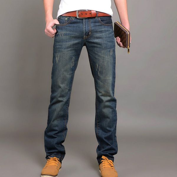 

2017 fashion designer jeans men brand denim pants trousers men famous casual jeans pant size:28-40 ing, Blue