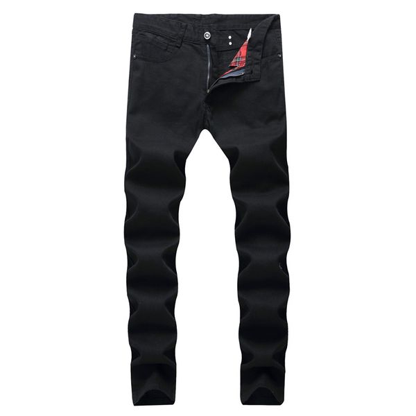 

beading panelled mens designer jeans fashion slim light washed zipper fly mens jeans casual males clothing, Blue