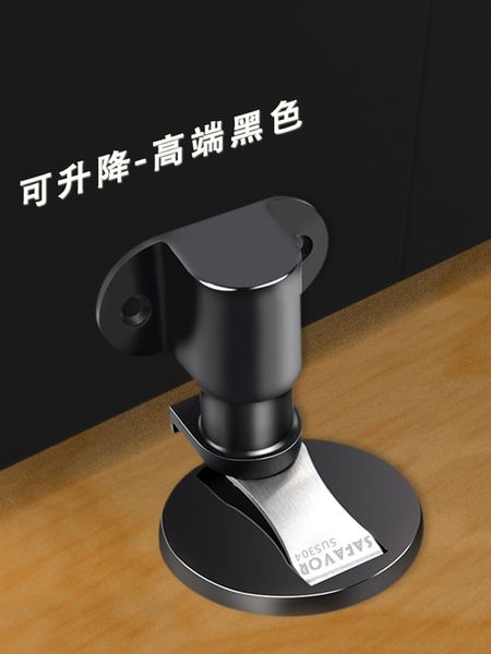 

304 stainless steel door adjustable hole-new invisible absorb anti-collision strong magnetic bathroom suction door maker