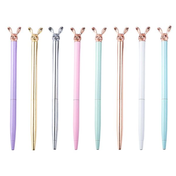 

ballpoint pens,cute little animal pen for easter gift stationary, Blue;orange