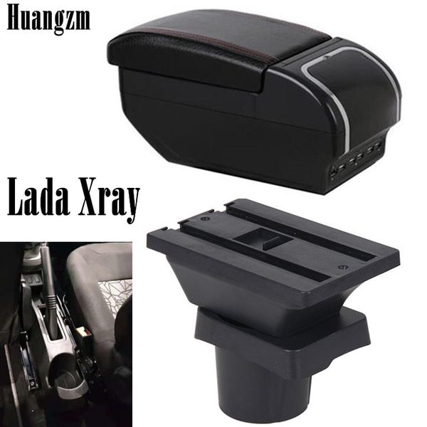 

for lada xray armrest box 9 usb interface russian car version