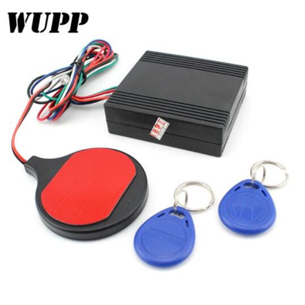 

wupp motorcycle motorbike alarm ic card alarm universal induction invisible lock immobilizer lock for all cars