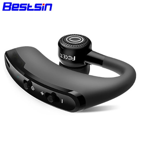 

Bestsin V9 Handsfree Беспроводные Bluetooth-наушники Наушники с шумоподавлением Бизнес Беспроводная Bluetooth-гарнитура с микрофоном для Iphone XSMAX