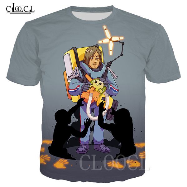 

Game Death Stranding T-shirt 3D Printed Summer Short Sleeves Pullover Harajuku Men Women T Shirt Plus Size Tee Shirt Homme Clothes