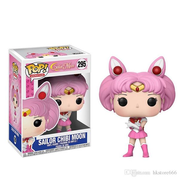 

new 2019-2020 funko pop anime cartoon pvc doll kids 10cm sailor moon chibi action figure collection model toy for girl christmas gift