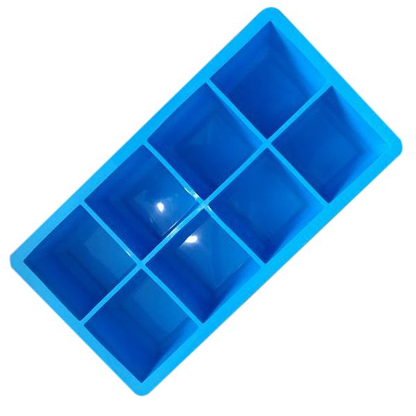 

chocolate ice tube cookies desserts ice cube maker bakeware baking molds silicone 8 grids square moulds