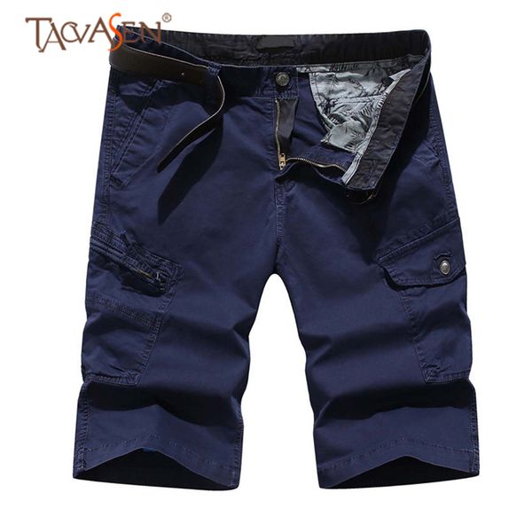 

tacvasen men hunting tactical cargo shorts fishing trekking cotton shorts hiking camping trousers big size sportswear sh-htn-3, Brown;gray