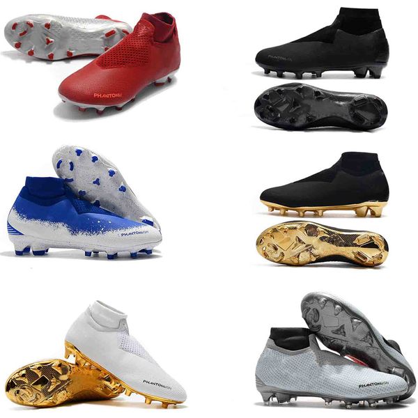 

mens soccer cleats phantom vsn elite df fg ag outdoor soccer shoes x ea sports vision football boots phantom elite 39-45