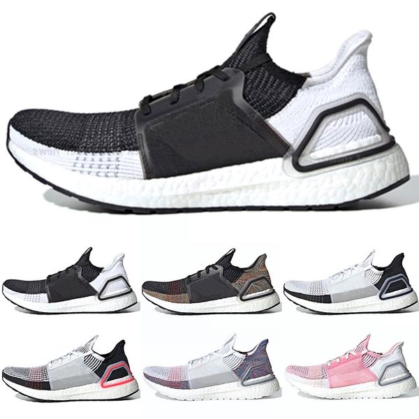 

2019 Ultra Boost 19 Мужчины Женщины Кроссовки Ultraboost 5.0 Laser Красный Темный Pixel Core Черный Ultrabo