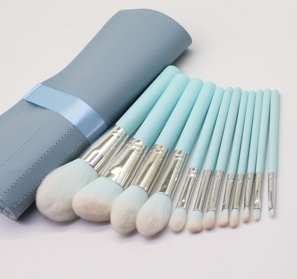 

12pcs makeup brushes tool set cosmetic powder eye shadow foundation blush blending beauty make up brush maquiagem