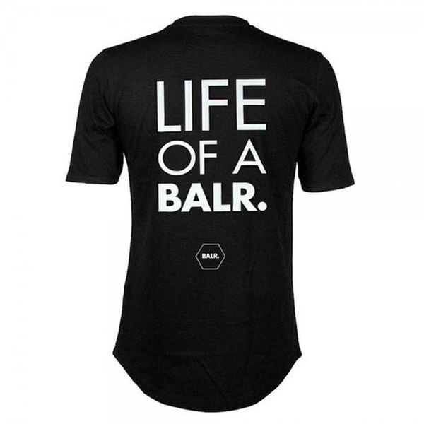 

balr t shirts hip hop mens designer t shirts balr mens womens short sleeve large size t shirts, White;black