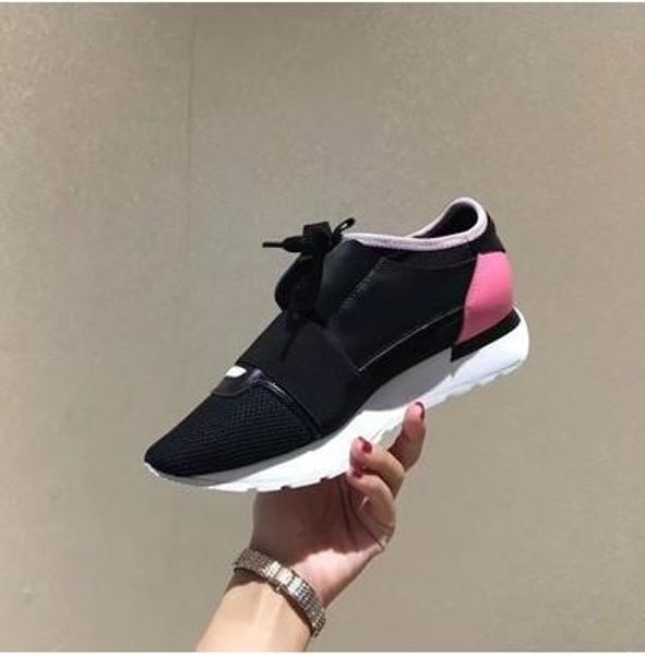 

2019 arrive designer brand sports shoes running sneakers trainers casual shoes men women breathable mesh shoes size 18645008, Black