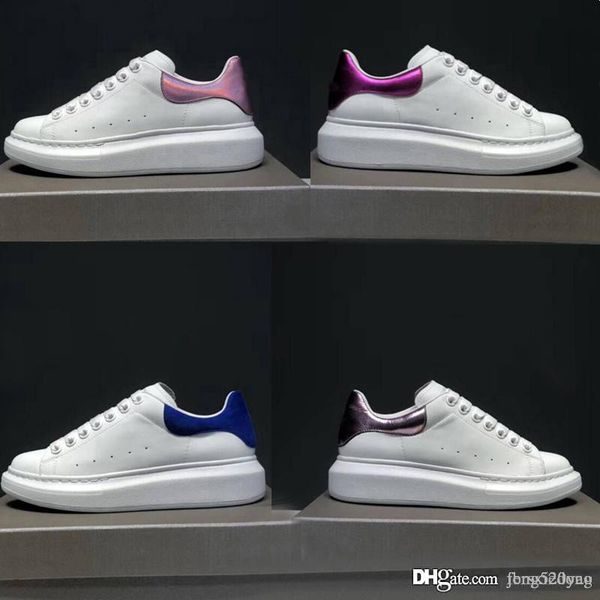 

leisure shoes leather luxury designer classic white shoes strapped male woman sneakers gymnastics dancing driving cowhide flat shoes 34-45, Black