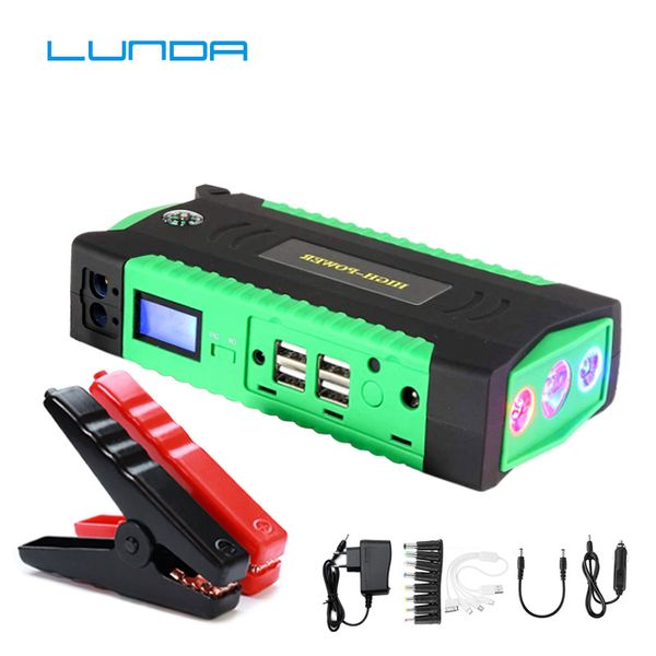 

super power starting device 12v 600a car jump starter portable power bank car charger for battery for petrol diesel